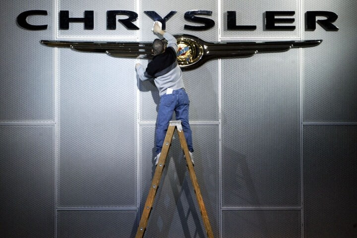 Chrysler op autoshow Detroit | Foto: ANP/AFP
