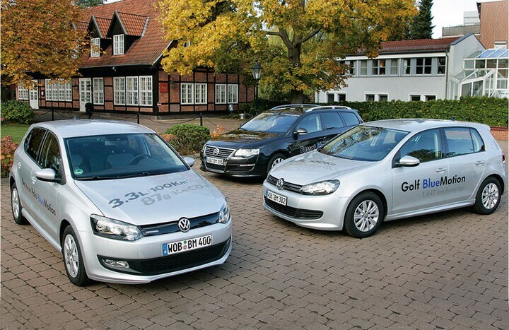 Volkswagen Bluemotion modellen