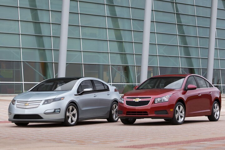 Chevrolet Cruze op LA Auto Show