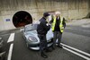 John Surtees rijdt door Kanaaltunnel 17-11-2009 | 