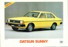 Datsun Sunny brochure