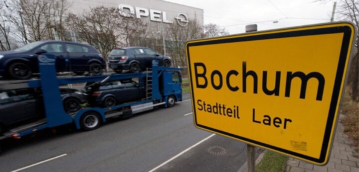 Opel-vestiging in Bochum | Foto: ANP/EPA