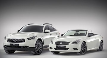 Infiniti G37 cabrio en FX Miljonair Fair editie