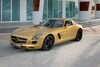 Mercedes SLS AMG Desert Gold 