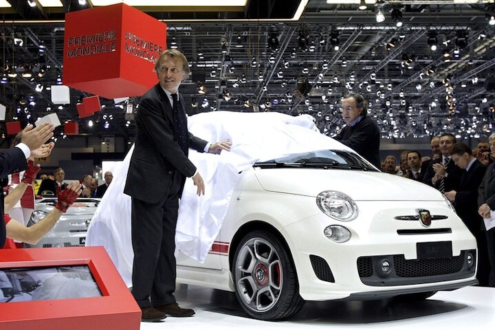 Luca de Montezemolo onthult 500 Abarth | FotoL ANP