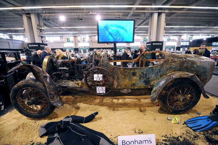 Bugatti Brescia op Rétromobile | Foto: ANP/AFP