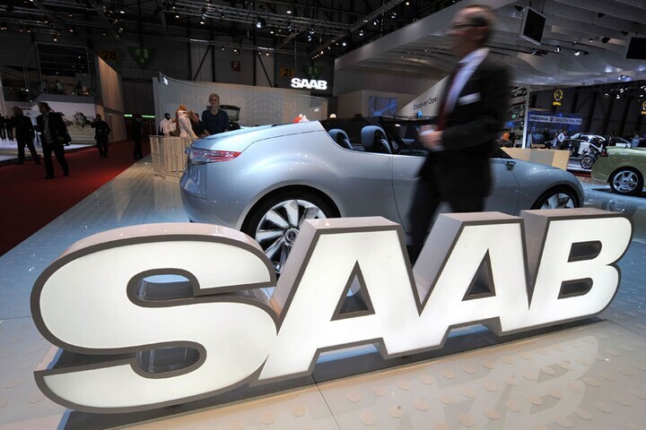 Saab-stand in Genève | Foto: ANP/AFP