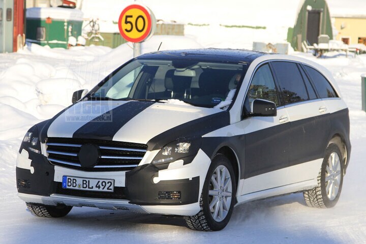 Mercedes R-klasse facelift
