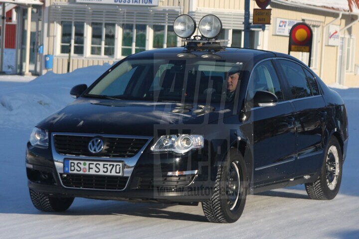 Volkswagen Passat mule