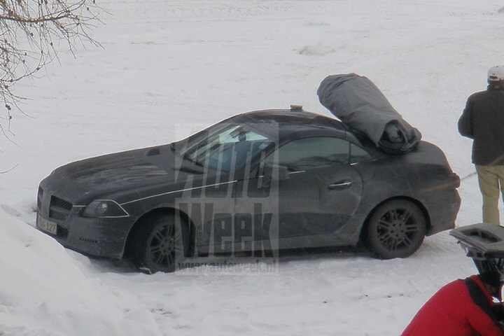 Mercedes SLK (foto: Ton Hendriks en Han Ulijn)