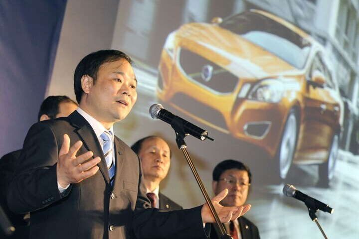Lee Shufu - Geely | Foto: ANP/AFP