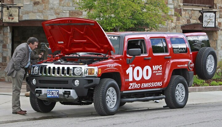 Hummer H3 Raser Technologies | Foto: ANP/EPA