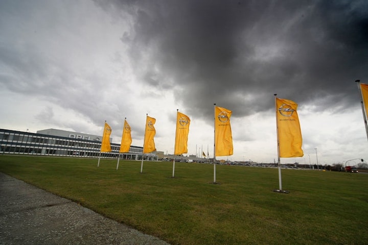 Opel-fabriek in Antwerpen