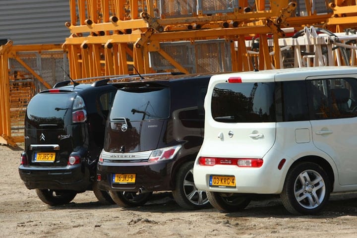 Citroën C3 Picasso-Daihatsu Materia-Nissan Cube