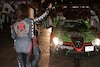 Gumball 3000 op Waterlooplein (foto: Roland Tameli