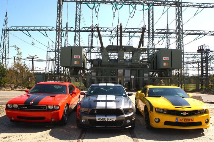 Chevrolet Camaro-Dodge Challenger-Ford Mustang