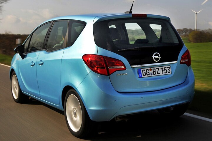 Opel Meriva rij-impressie