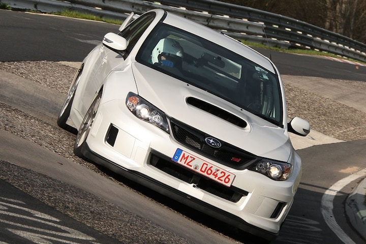 Subaru WRX STI Sedan op Nordschleife