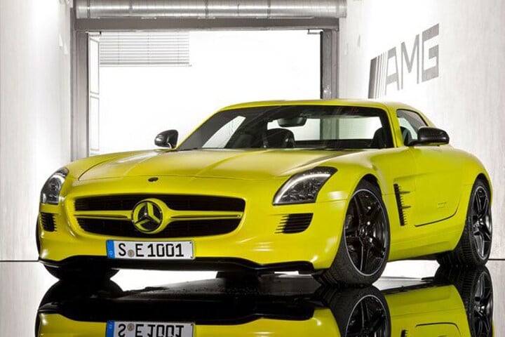 Mercedes SLS AMG E-Cell