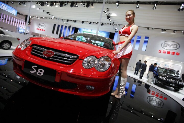 BYD op de Beijing Auto Show 2010 | Foto: ANP/EPA