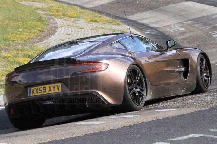 Aston Martin One-77 op de Nordschleife