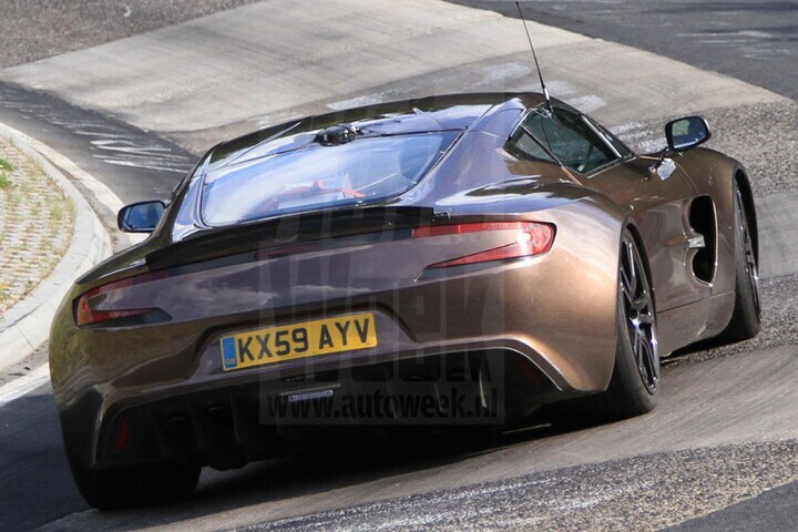 Aston Martin One-77 op de Nordschleife