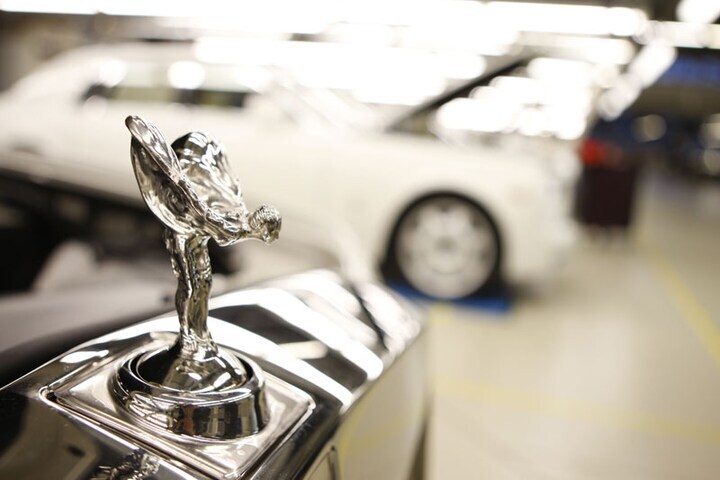 Rolls-Royce fabriek in Goodwood