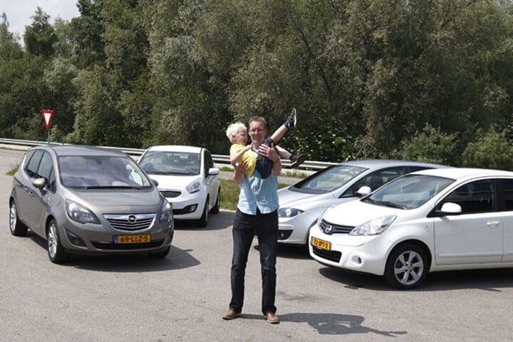 Opel Meriva-Kia Venga-Nissan Note-Seat Altea