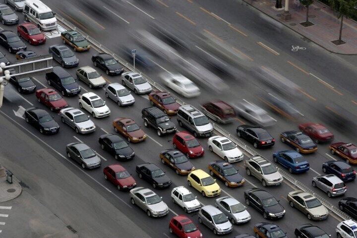 Vrijdagspits in Peking | Foto: ANP/EPA