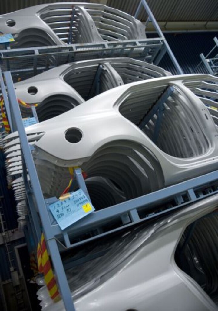 Saab 9-5 productie
