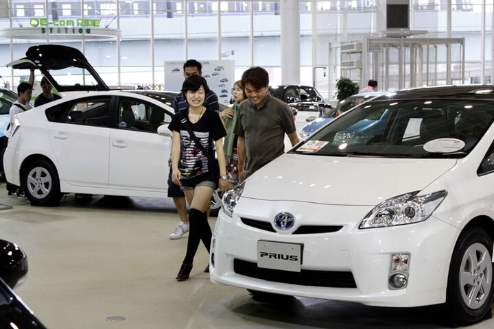 Toyota-showroom in Tokio | Foto: ANP/AFP