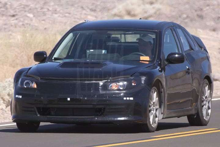 Subaru FT-86 mule