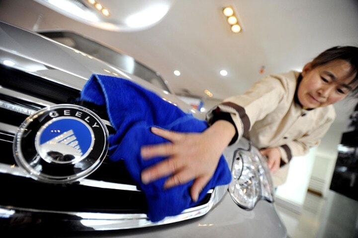 Geely-hoofkantoor in Hangzhou city | Foto: ANP/EPA