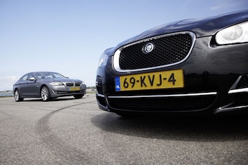 BMW 5-serie vs Jaguar XF