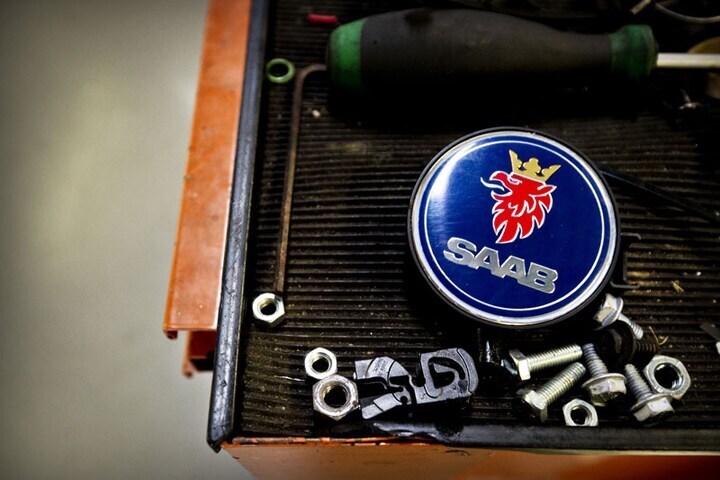 Saab-garage in Hoofddorp | Foto: ANP