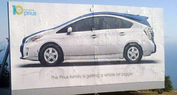 Toyota Prius Billboard