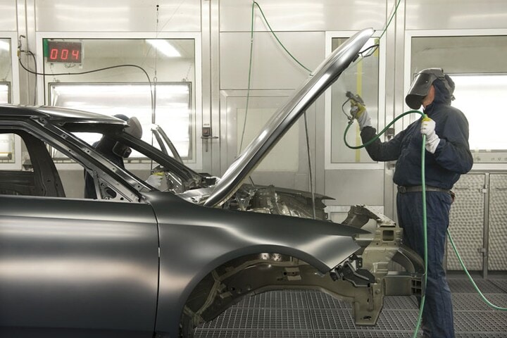 Saab-productie in Trollhättan