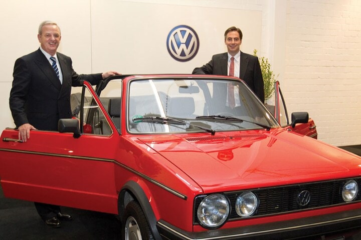 Martin Winterkorn en David McAllister 