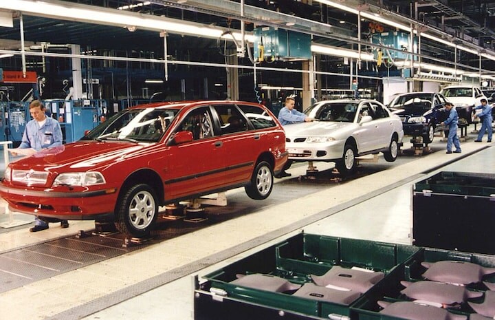 Volvo-Mitsubishi-productie Nedcar | Foto: ANP