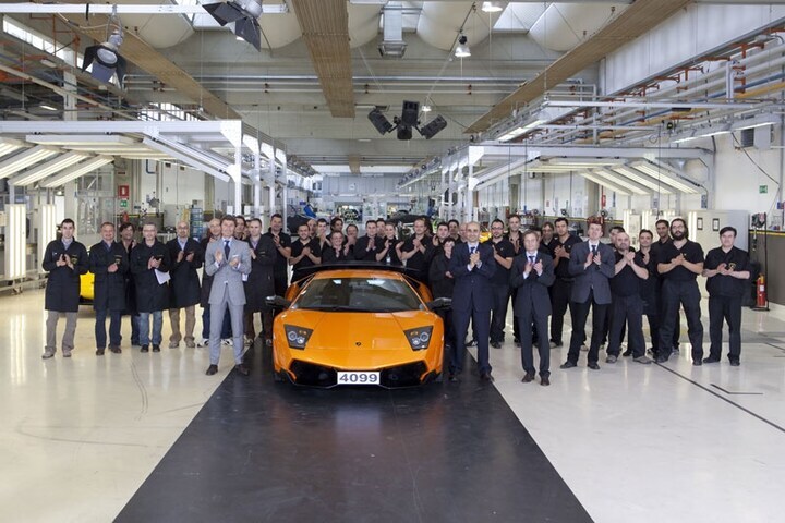 De laatste Lamborghini Murciélago