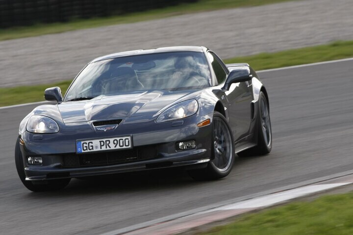 Sandor rijdt ZR1