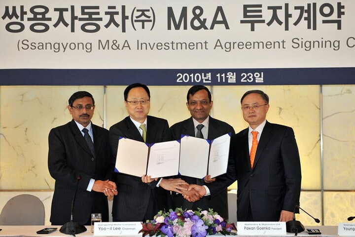 SsangYong overname door Mahindra