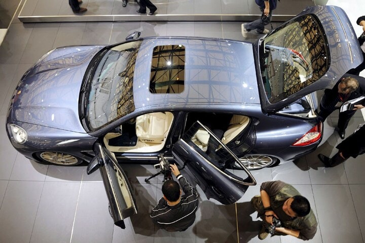 Porsche Panamera op autoshow in Sjanghai | Foto: A