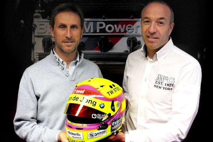 Roberto Ravaglia (l) en Tom Coronel