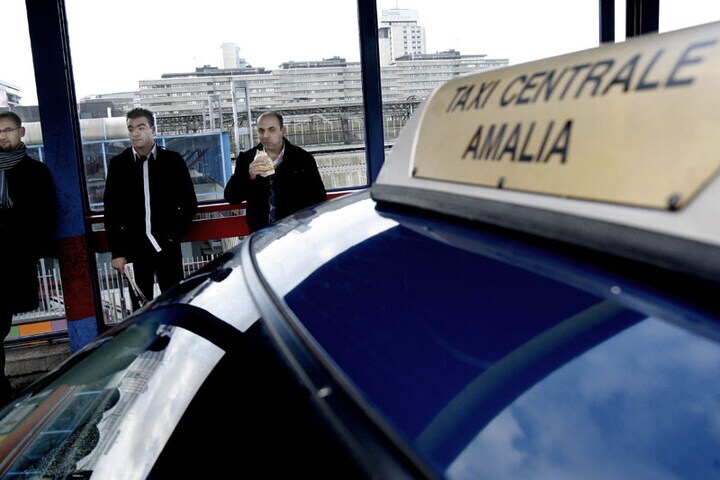 Taxi's in Utrecht (foto: ANP)