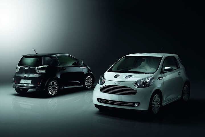 Aston Martin Cygnet Black en White