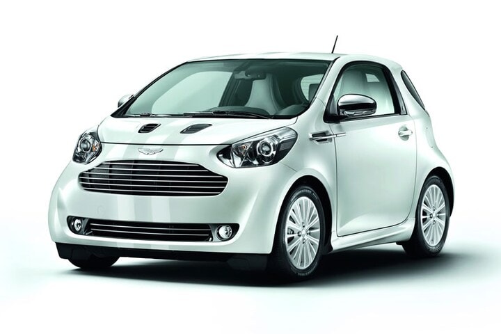 Aston Martin Cygnet Black en White