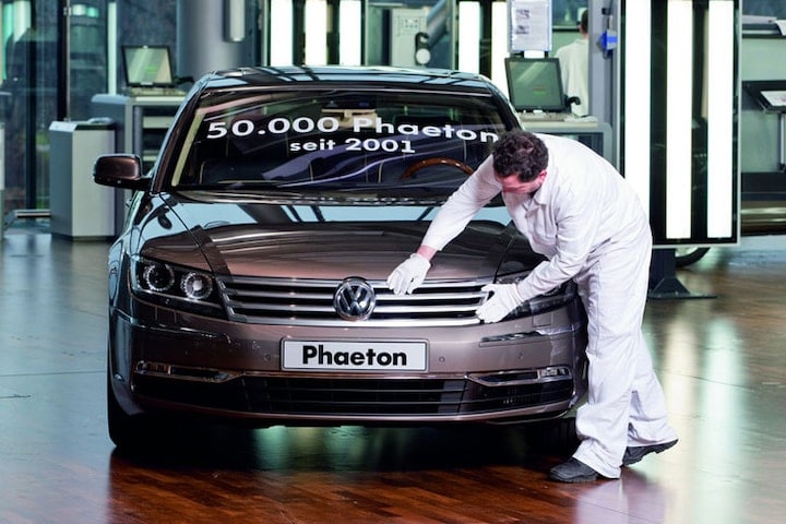 Volkswagen Phaeton-productie