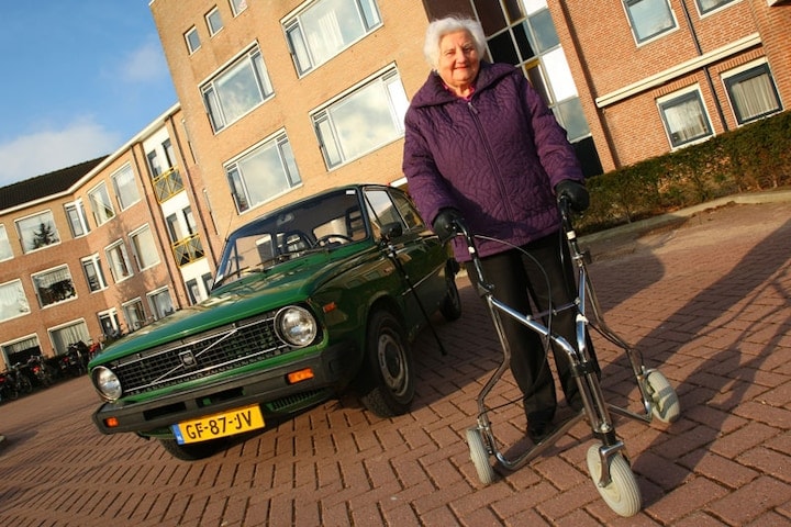 Senioren met rijbewijs