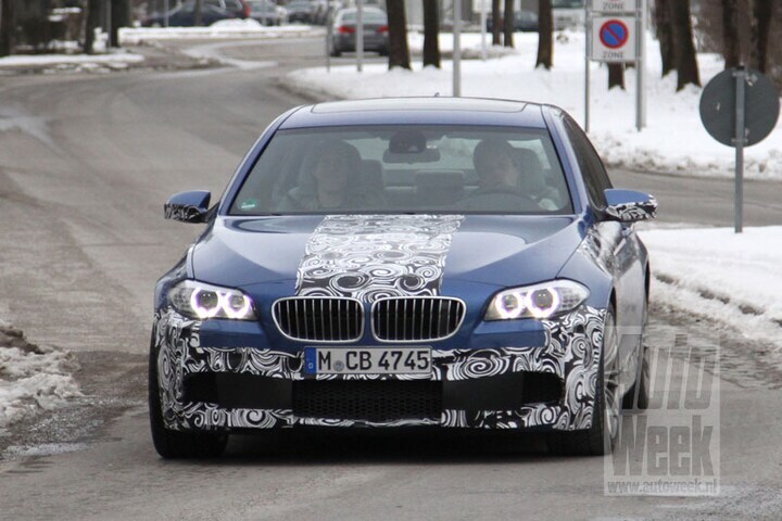 BMW M5 Spyshots 16/2/2011